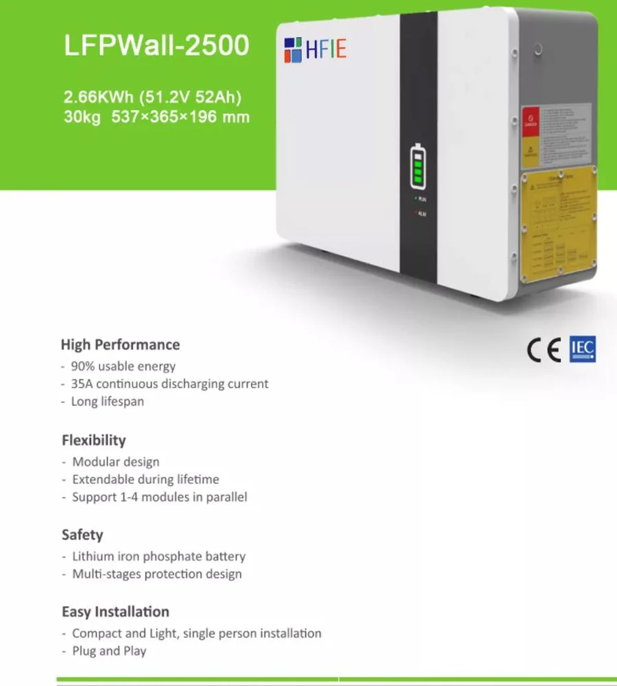 Factory New Design Easy Installation LiFePO4 Batteries 48V 50ah 2.5kwh Residential Energy Storage with Lithium Ion Batteries