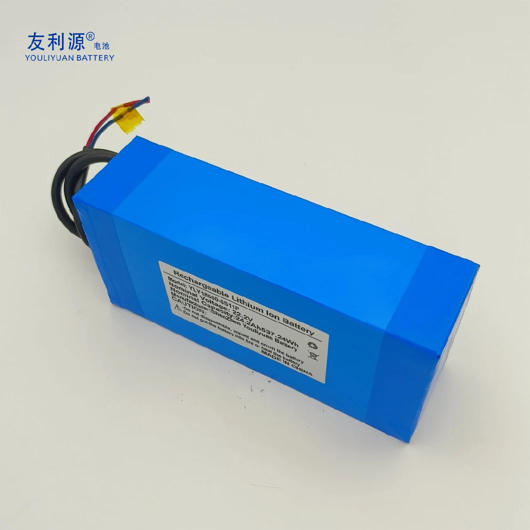 OEM/ODM Rechargeable 18650 24.2ah Lithium 24V Battery 12V Lithium Battery with PCM Wires Connector for Solar LED Light/Alarm System/Solar Street Light