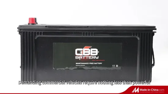 Hi-Q 12V 200ah Maintenance Free Dry Charged Auto Car Truck Battery/AGM Battery