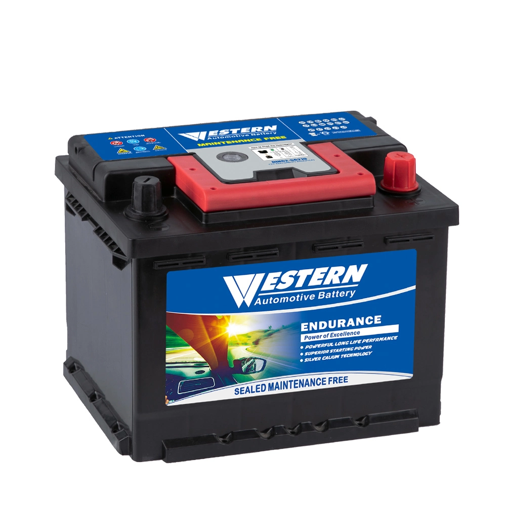 DIN60 Mf Maintenance-Free Automotive Car Battery SLA for Automobile Auto Truck Power Best Wholesale Price 12V/60ah