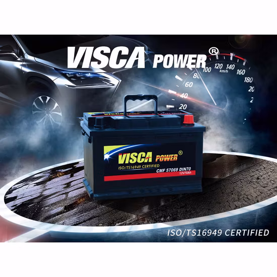 Visca Power DIN75 Mf 12V Automotive Lead Acid Auto Car Battery