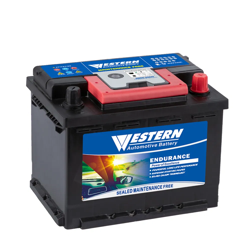 DIN60 Maintenance Free Auto Battery Truck Power Battery SLA Wholesale Price 12V Battery Car Battery