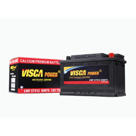 Maintenance Free Car Battery 55559 12V 55ah (MF DIN55) Visca Power Sealed Lead Acid Battery Factory Supply
