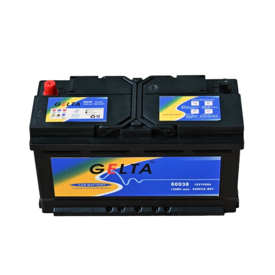 Wholesaler Dry Charged Car Battery Auto Maintenance Free Car Battery VV